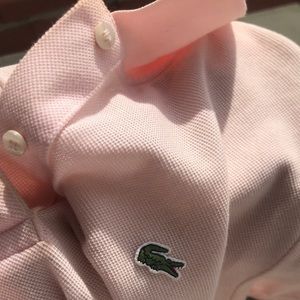 Blush Pink Lacoste Shirt